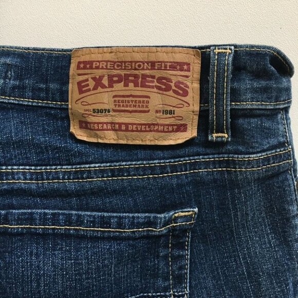 Express Sarula Precision Fit Jeans Size 4 Reg - Picture 8 of 8